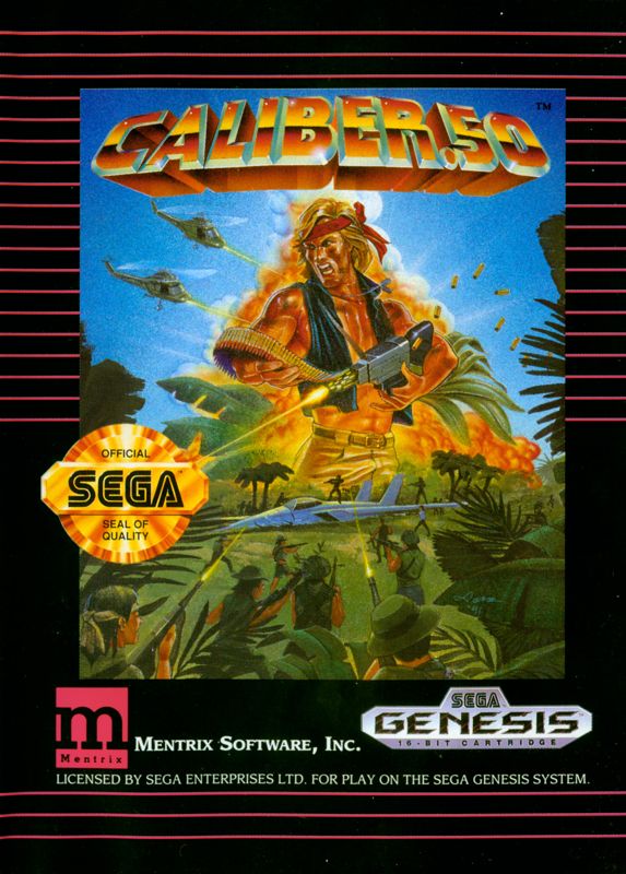 Front Cover for Caliber.50 (Genesis)