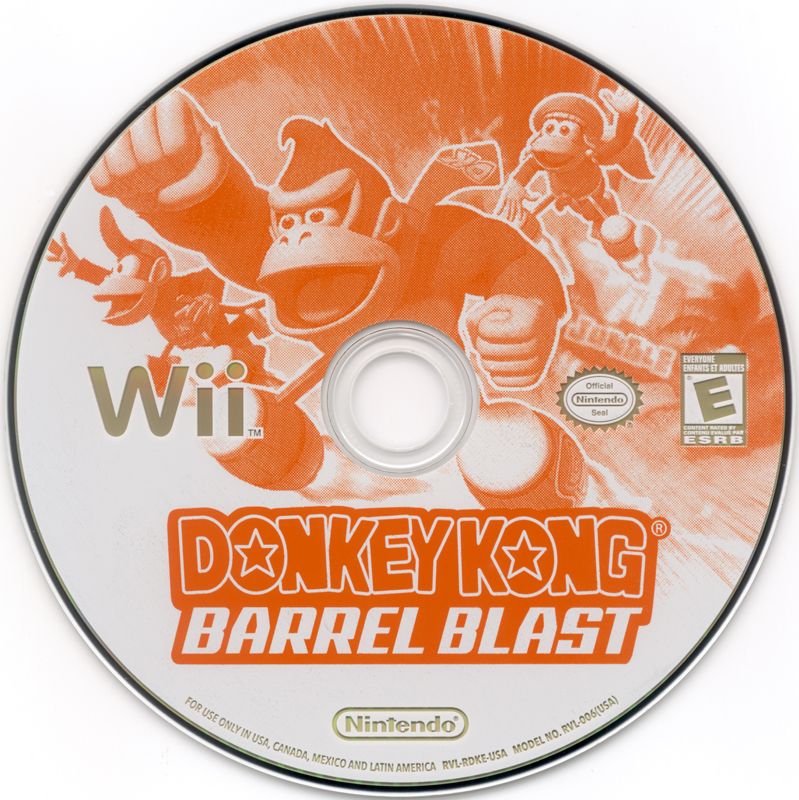 Media for Donkey Kong Barrel Blast (Wii)