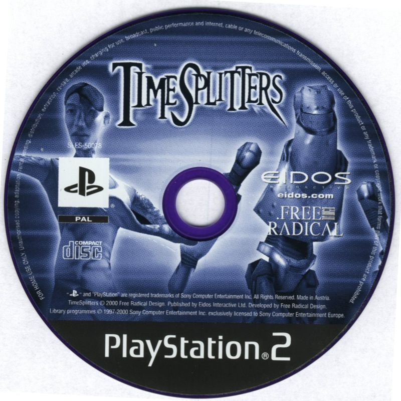 Media for TimeSplitters (PlayStation 2)