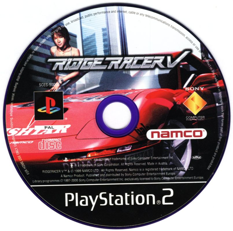 Media for Ridge Racer V (PlayStation 2)