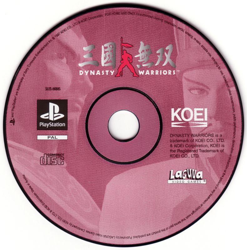 Media for Dynasty Warriors (PlayStation)