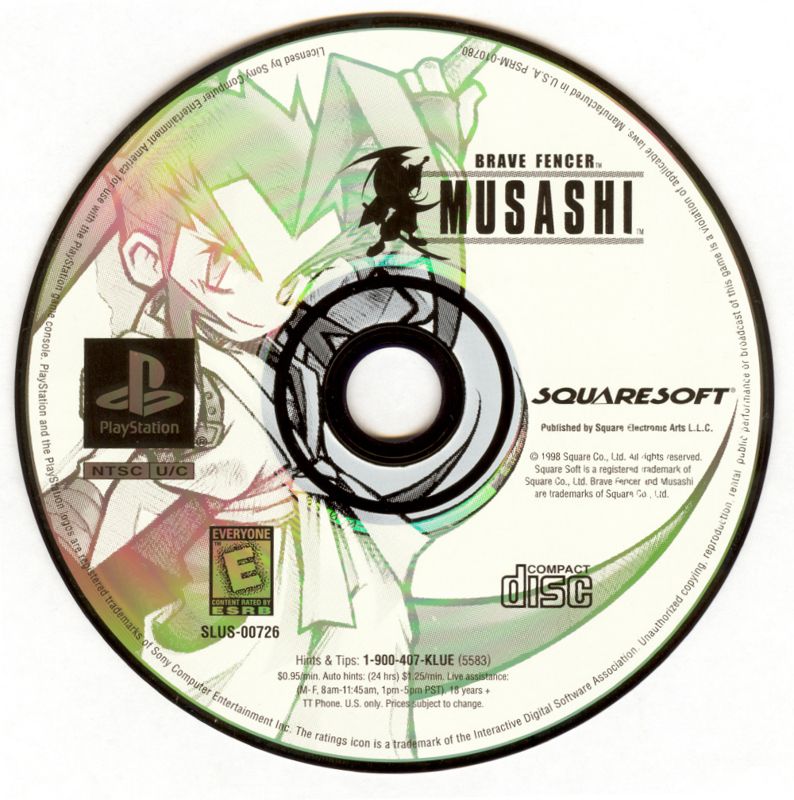 Media for Brave Fencer Musashi (PlayStation)