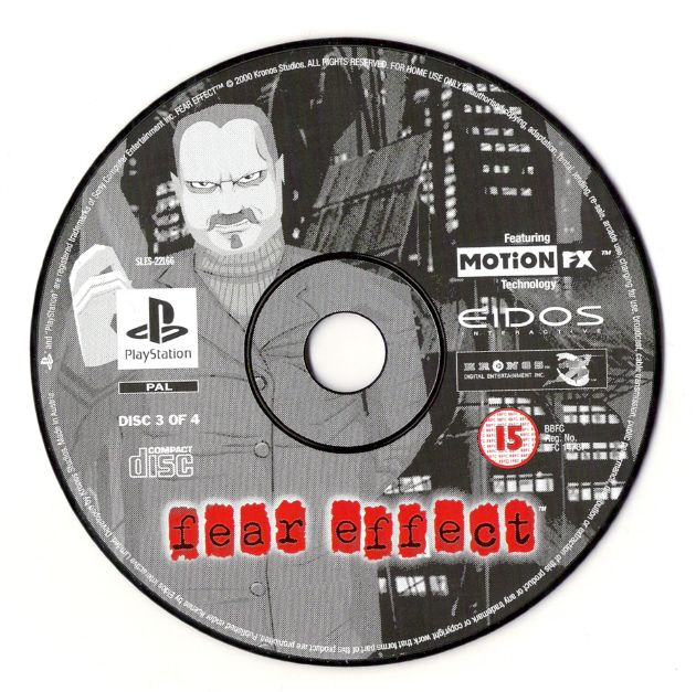 Media for Fear Effect (PlayStation): Disc 3