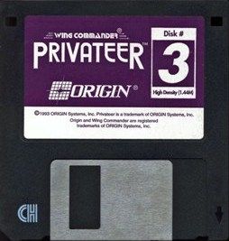 Media for Wing Commander: Privateer (DOS): Disk 3/6