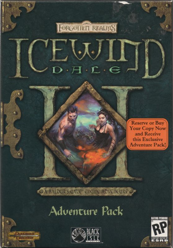 Front Cover for Icewind Dale II: Adventure Pack (Windows)