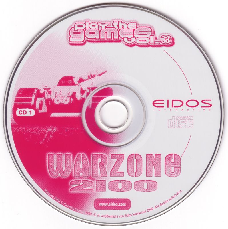 Media for Play the Games Vol. 3 (Windows): Warzone 2100 - Disc 1/2