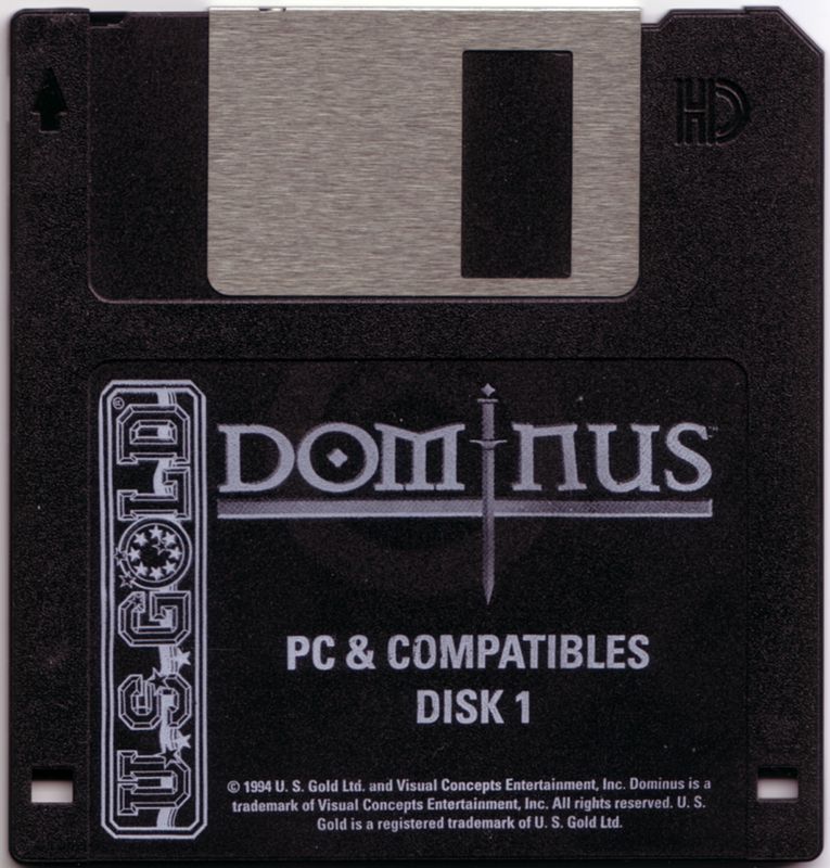 Media for Dominus (DOS) (Floppy Disk Release): Disk 1/8
