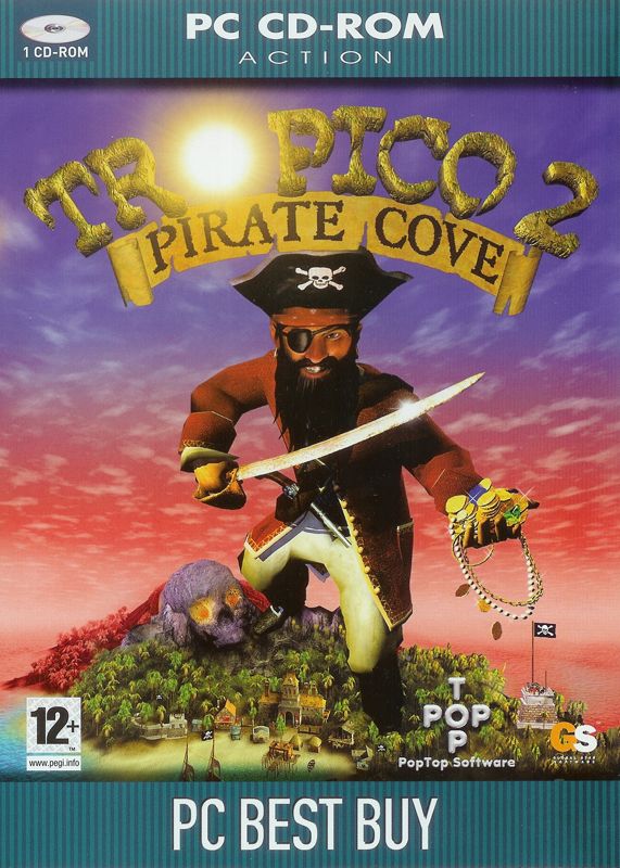Front Cover for Tropico 2: Pirate Cove (Windows) (PC Best Buy release)