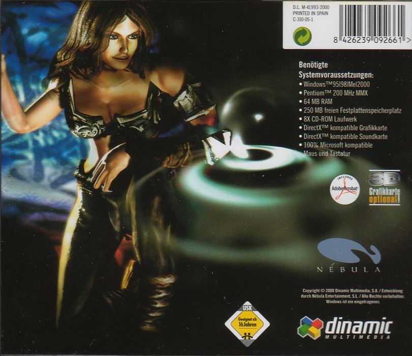 Other for Resurrection (Windows): Jewel Case - Back