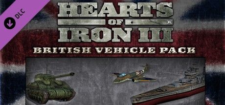 Front Cover for Hearts of Iron III: British Vehicle Spritepack (Windows) (Steam release)