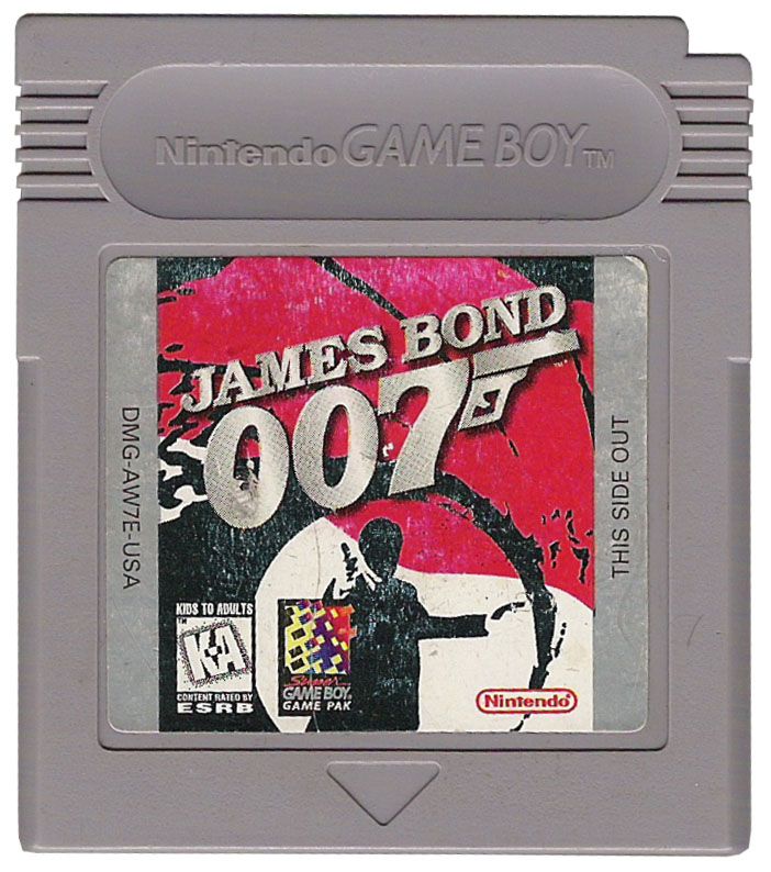 James Bond 007 cover or packaging material MobyGames