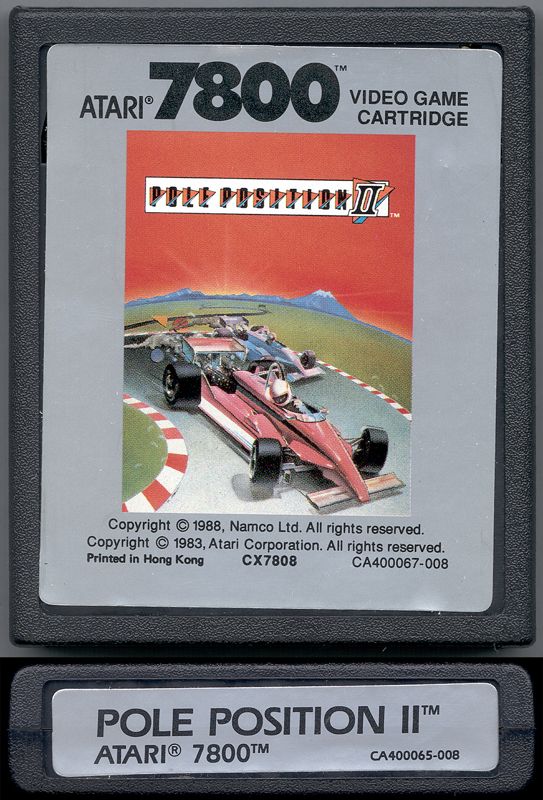 Pole Position II cover or packaging material - MobyGames