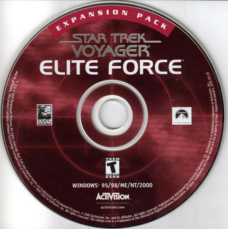 Media for Star Trek: Voyager - Elite Force Expansion Pack (Windows)