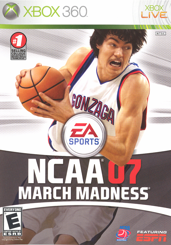 Front Cover for NCAA March Madness 07 (Xbox 360)