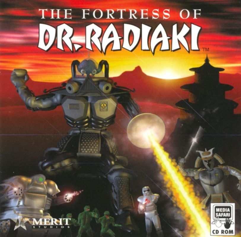 Front Cover for The Fortress of Dr. Radiaki (DOS) (alternate CD-ROM version)