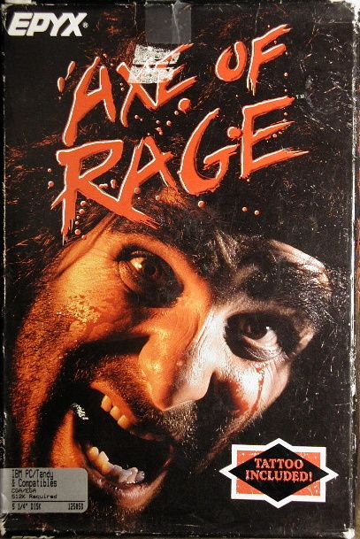Front Cover for Axe of Rage (DOS)