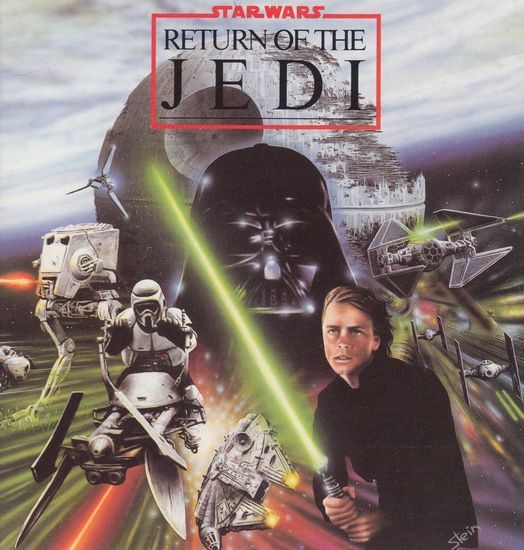 Front Cover for Star Wars: Return of the Jedi (Atari ST)