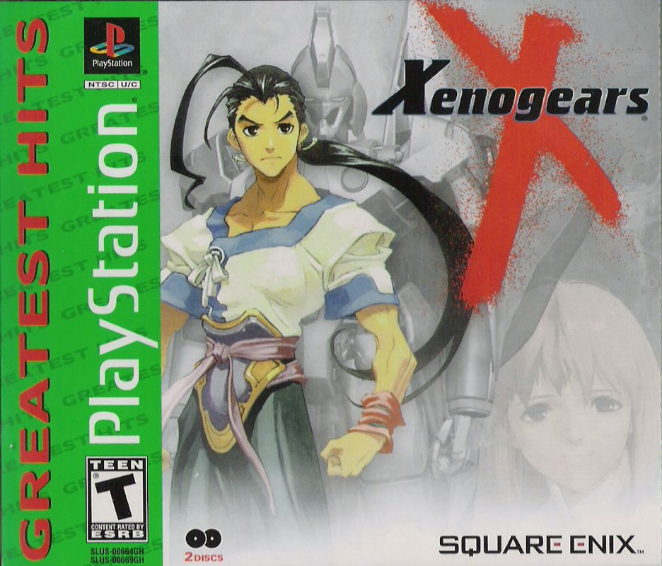 Front Cover for Xenogears (PlayStation) (Greatest Hits release)