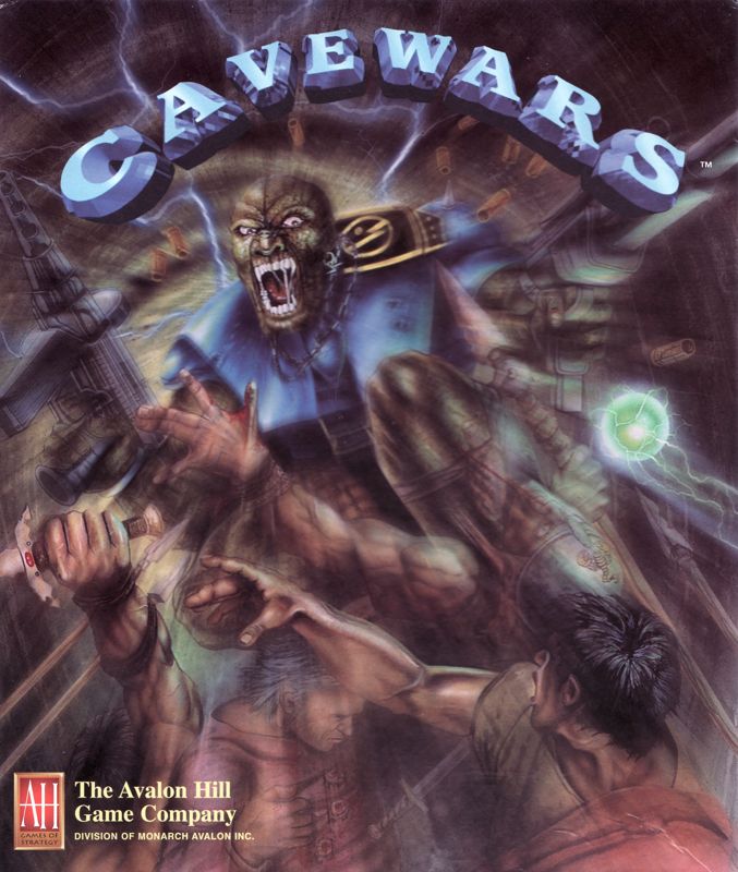 Front Cover for Cavewars (DOS)