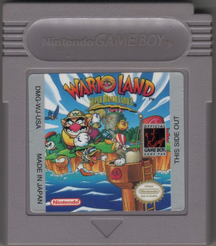 Media for Wario Land: Super Mario Land 3 (Game Boy)
