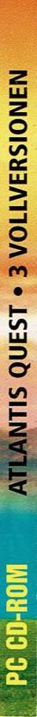 Spine/Sides for Atlantis Quest Plus 2 weitere Vollversionen (Windows) (Software Pyramide release): Left