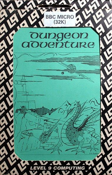 Front Cover for Dungeon Adventure (BBC Micro)