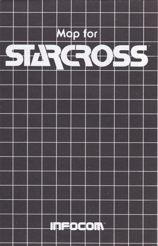 Extras for The Lost Treasures of Infocom (DOS) (3.5" Floppy IBM PC, XT, AT, PS/2, Tandy release): Fold-out Map for Starcross: Front