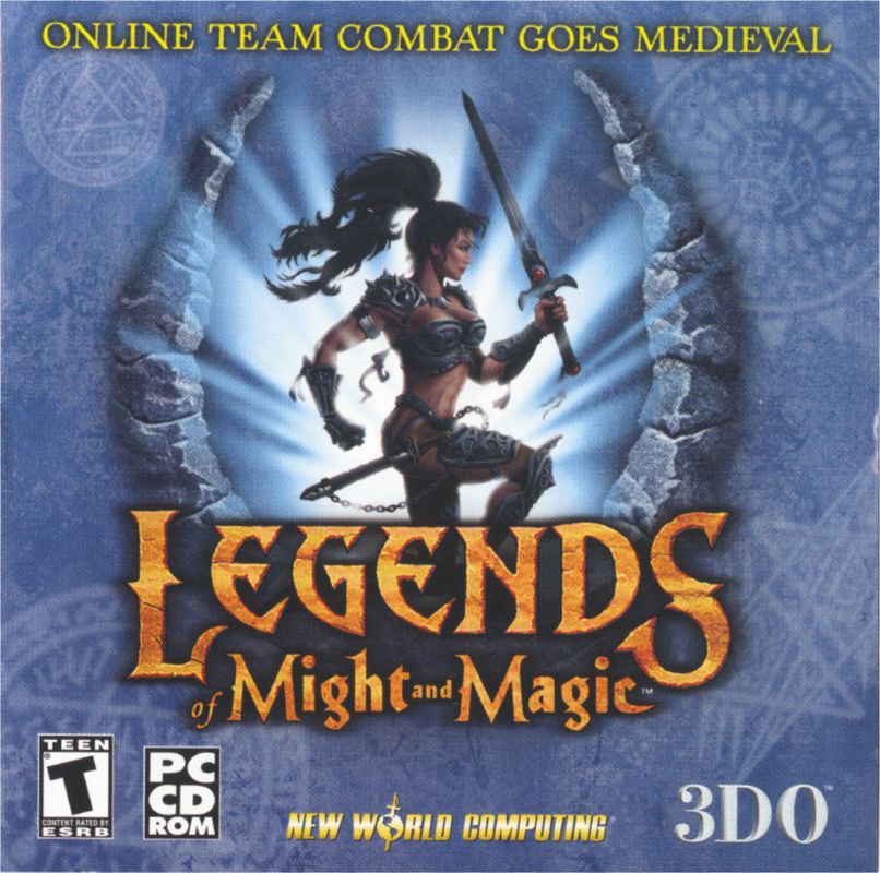 Other for Legends of Might and Magic (Windows): Jewel Case - Front