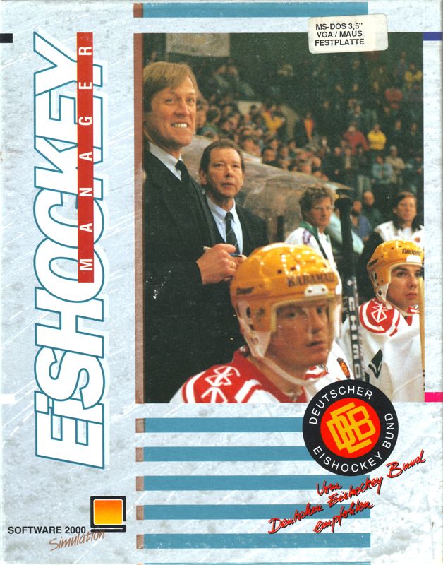 Front Cover for Eishockey Manager (DOS)