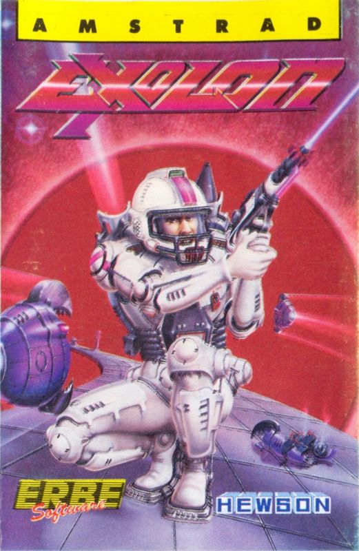 Front Cover for Exolon (Amstrad CPC)