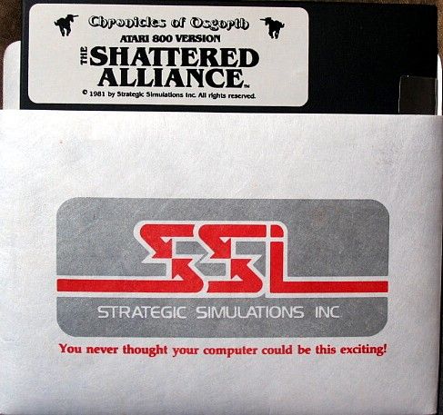 Media for Chronicles of Osgorth: The Shattered Alliance (Atari 8-bit)