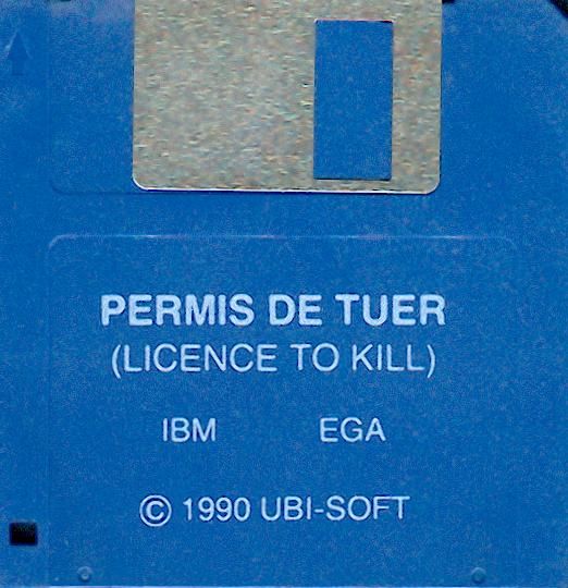 Media for 007: Licence to Kill (DOS)