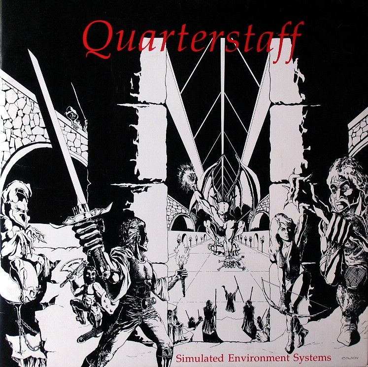 Front Cover for Quarterstaff (Macintosh)