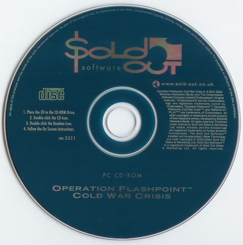 Media for Operation Flashpoint: Cold War Crisis (Windows) (Sold Out Software release)