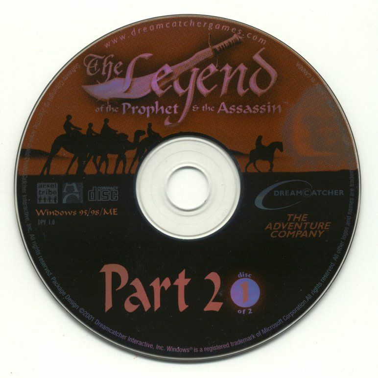 Media for The Legend of the Prophet & the Assassin (Windows): Disc 1/2 Part 2