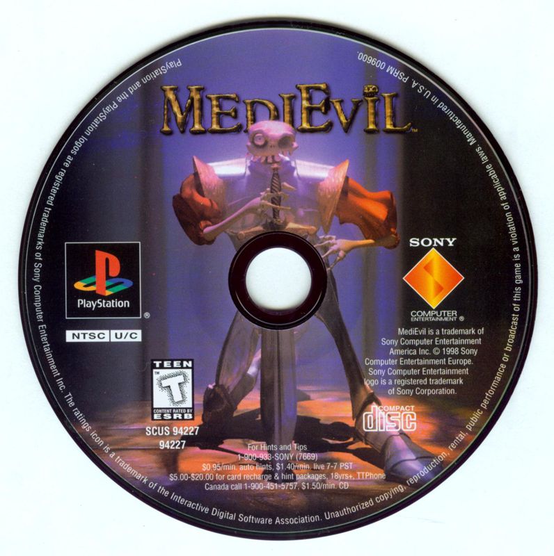 Media for MediEvil (PlayStation)