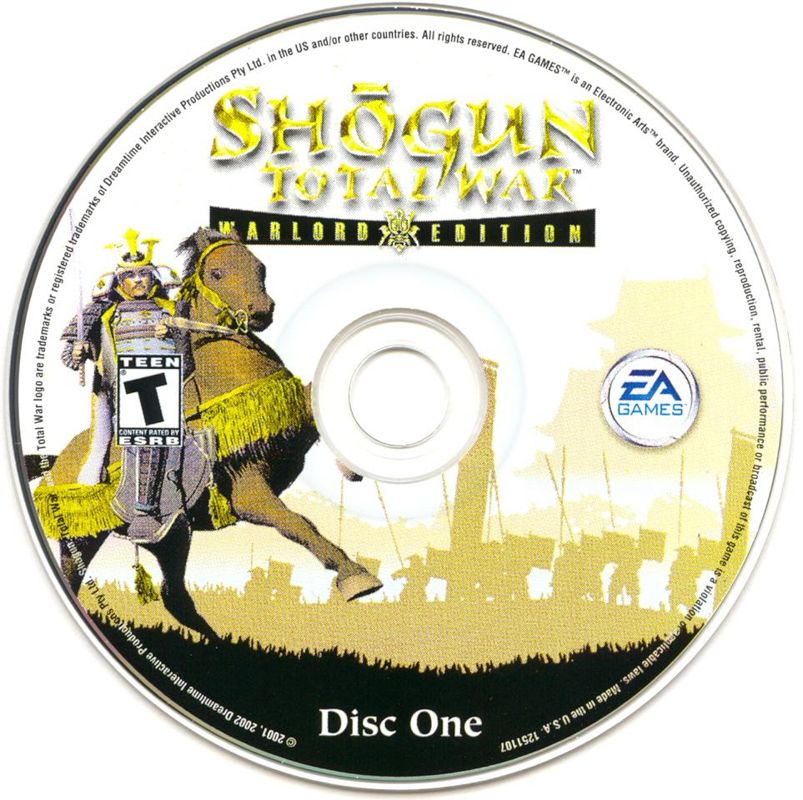 Media for Shogun: Total War - Warlord Edition (Windows): Disc 1