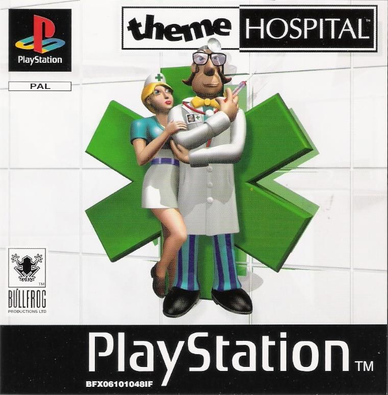 Front Cover for Theme Hospital (PlayStation)