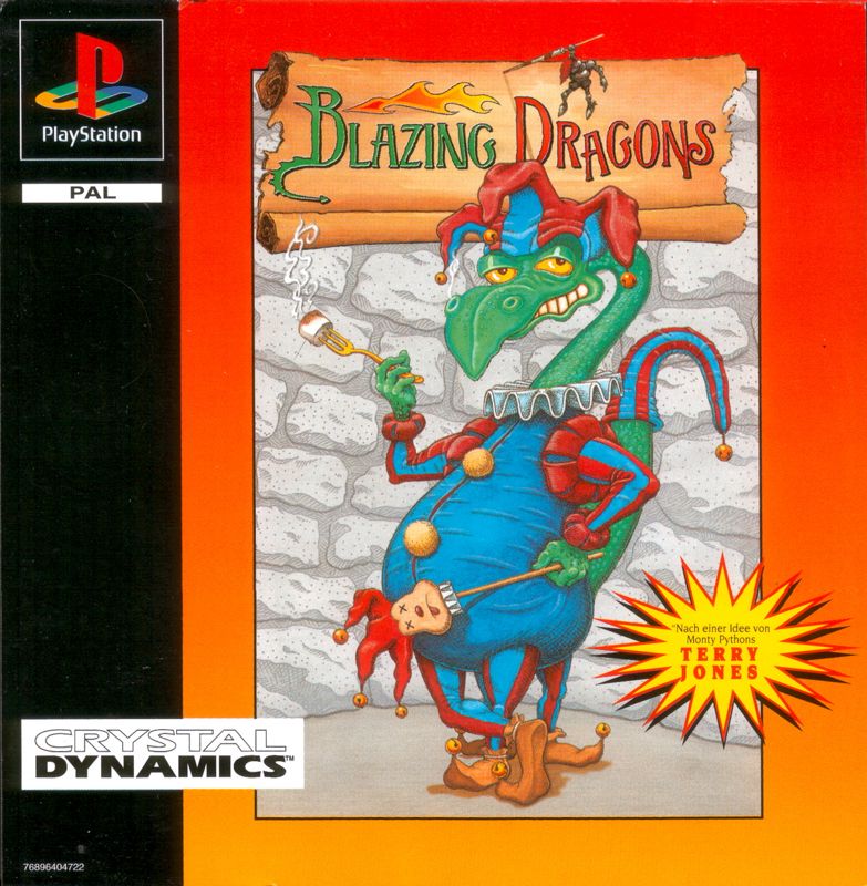 Blazing Dragons cover or packaging material - MobyGames