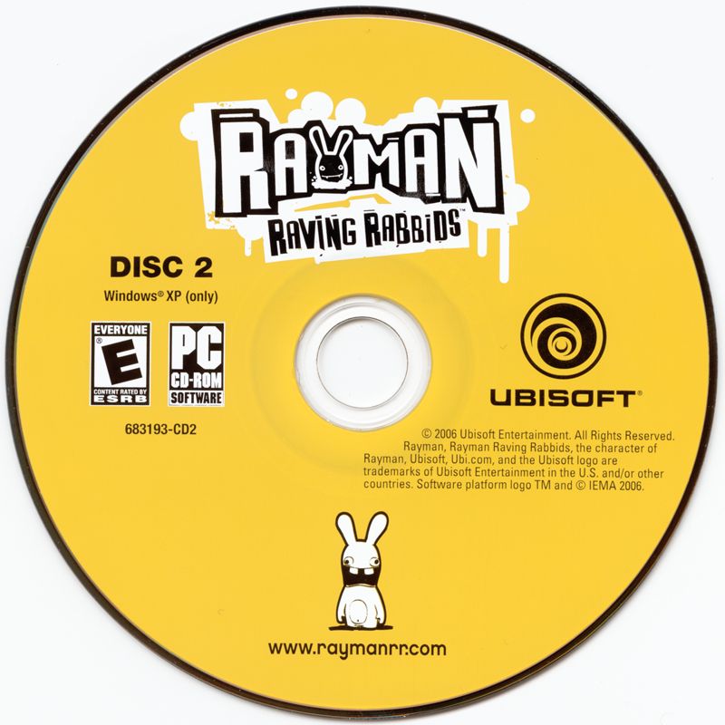 Media for Rayman: Raving Rabbids (Windows): Disc 2