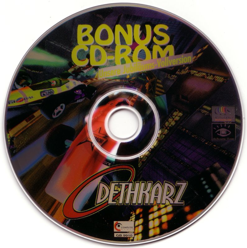 Media for Dethkarz (Windows) (PC Games 10/99 covermount)