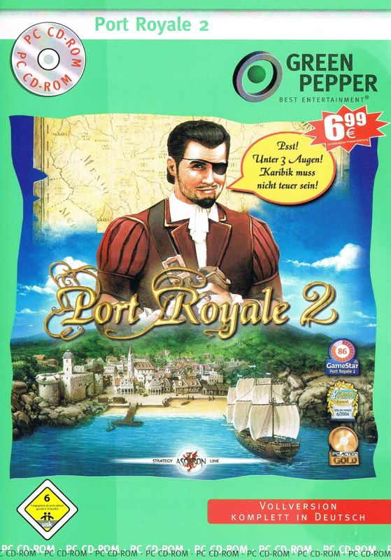 Front Cover for Port Royale 2 (Windows) (Green Pepper release (#258))