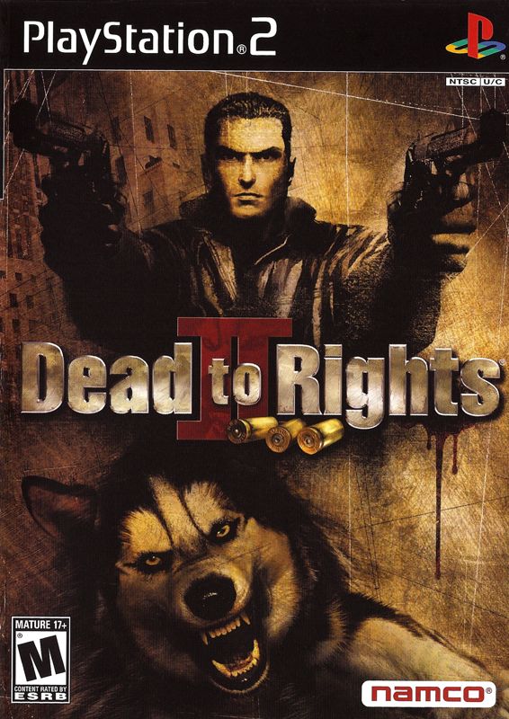 Front Cover for Dead to Rights II (PlayStation 2)