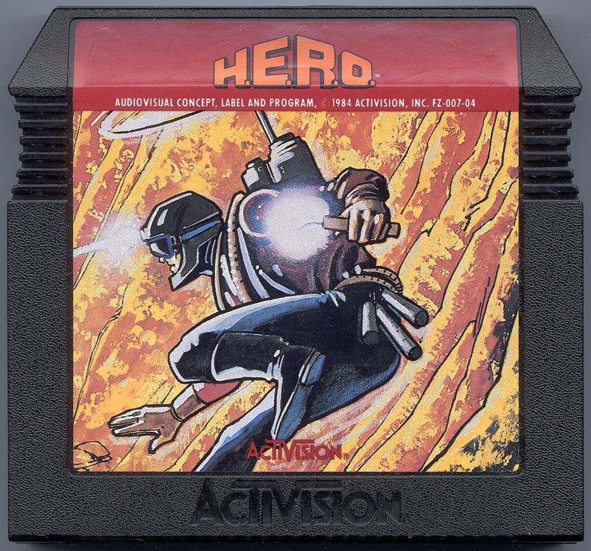 Media for H.E.R.O. (Atari 5200)