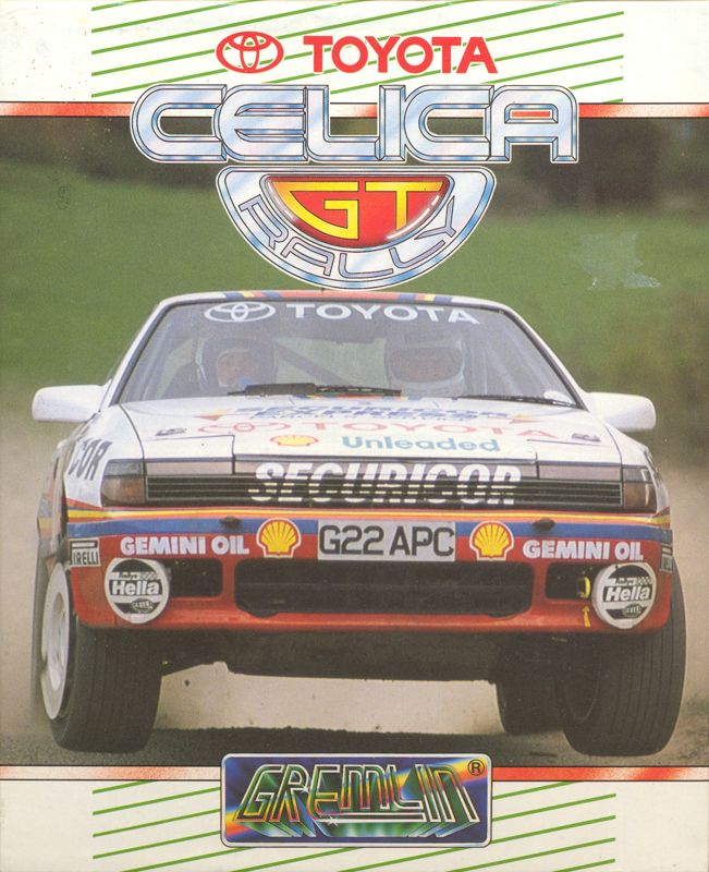 Front Cover for Toyota Celica GT Rally (Amiga)