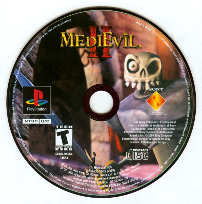 Media for MediEvil II (PlayStation)