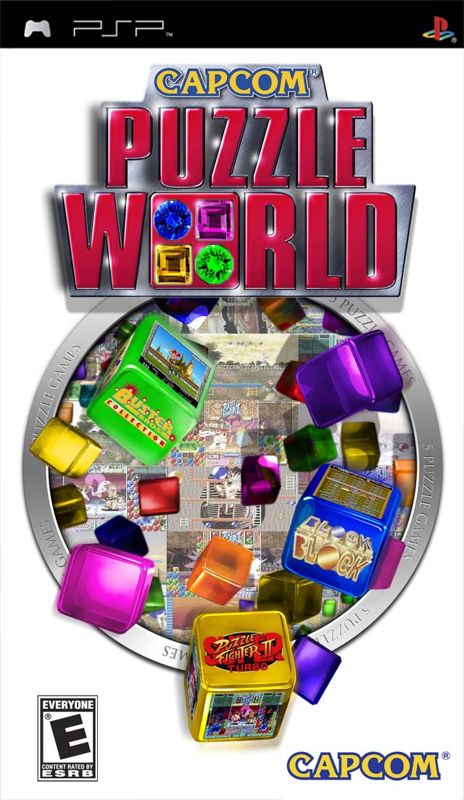 Front Cover for Capcom Puzzle World (PSP)