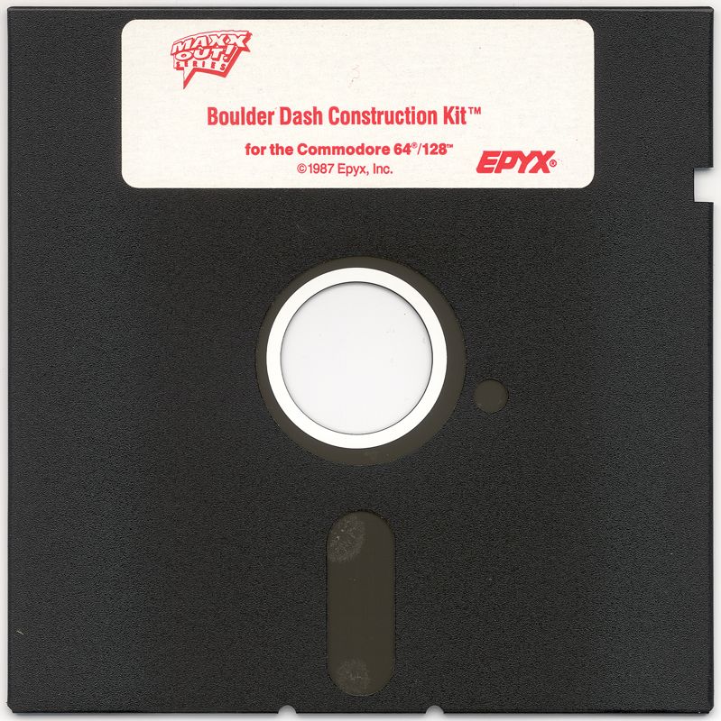 Media for Boulder Dash: Construction Kit (Commodore 64)
