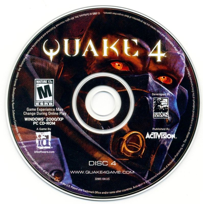 Media for Quake 4 (Windows): Disc 4