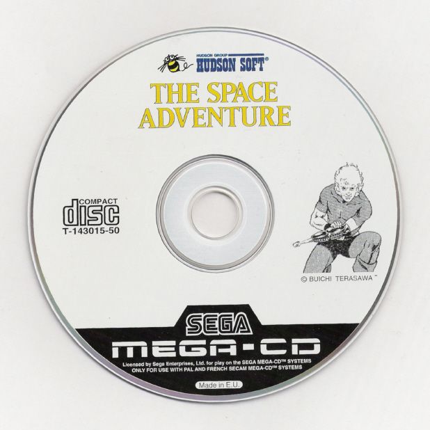 Media for The Space Adventure (SEGA CD)
